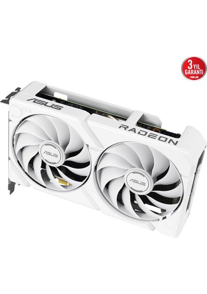 DUAL-RX9060XT-16G-WHITE-AMD-RADEON-RX 9060 XT-16G-16GB GDDR6-128BIT-3250MHZ-HDMI-2XDP-EKRAN Kartı fırsatları