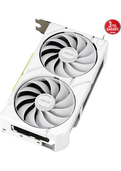 DUAL-RX9060XT-16G-WHITE-AMD-RADEON-RX 9060 XT-16G-16GB GDDR6-128BIT-3250MHZ-HDMI-2XDP-EKRAN Kartı