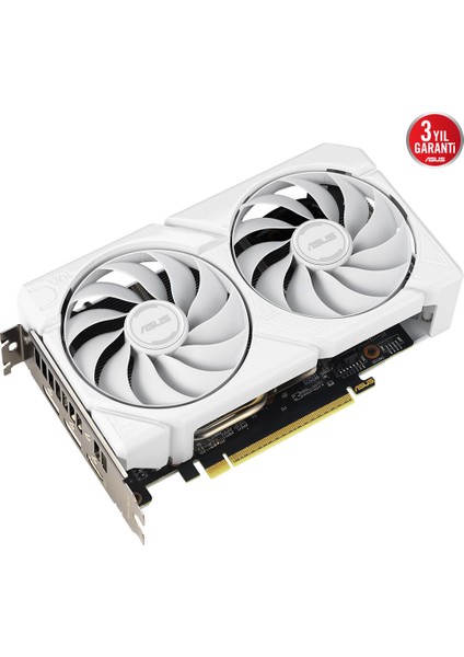 DUAL-RX9060XT-16G-WHITE-AMD-RADEON-RX 9060 XT-16G-16GB GDDR6-128BIT-3250MHZ-HDMI-2XDP-EKRAN Kartı