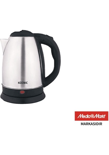 Çelik Su Isıtıcı 220-240V, Paslanmaz, F Gri, 2000W