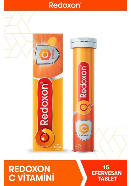 Redoxon Vitamin C 1000 Mg Efervesan 15 Tablet
