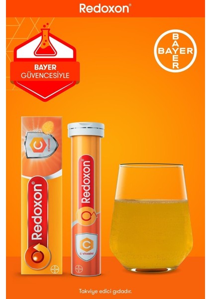 Redoxon Vitamin C 1000 Mg Efervesan 15 Tablet