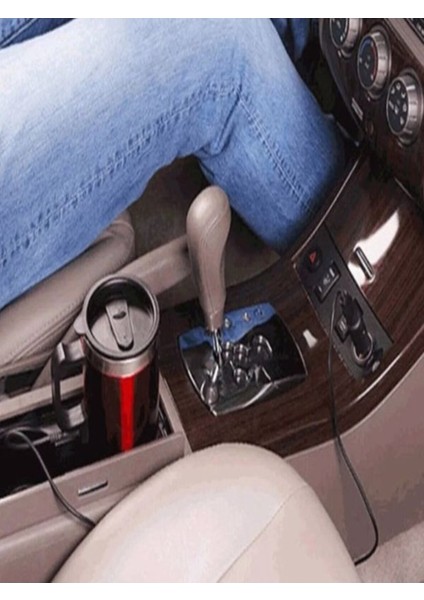 Gri Araç Içi Su Isıtıcı Termos Kupa Bardak Oto Çay Kahve Makinesi modelleri