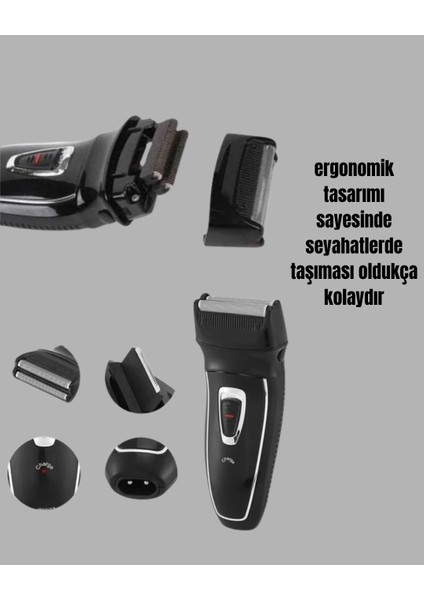 Şarj Göstergeli Yıkanabilir Erkek Tıraş Makinesi modelleri