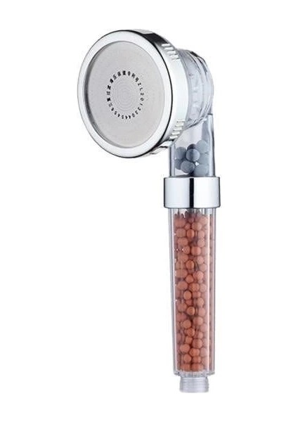 %50 Su Tasarruflu ve Arıtmalı Doğal Taşlı Banyo El Duş Başlığı