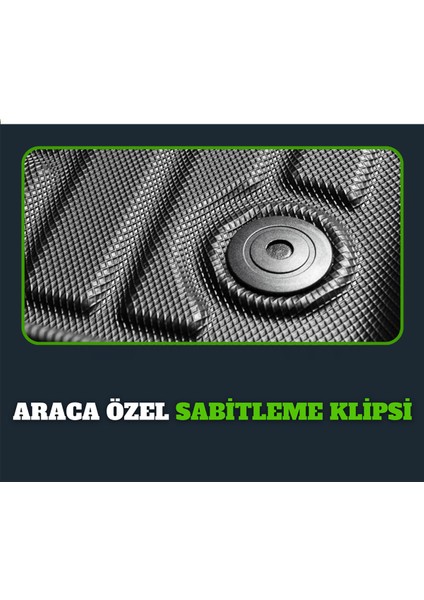 Ford Connect 2010 Model 5d Premium Ekstra Havuzlu Paspas ve Bagaj Havuzu Set