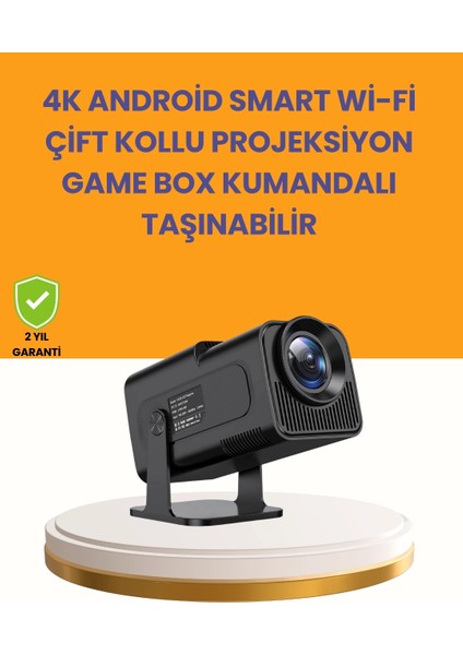 HCS350PRO 1080P Full Hd Taşınabilir Android Projektör