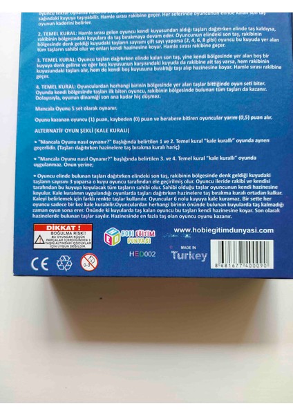 Zeka Oyunları Plastik Mangala modelleri