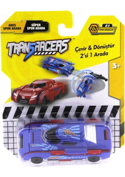 Transracers Dönüşen Araçlar Spor Arabalar Ares / Süper modelleri