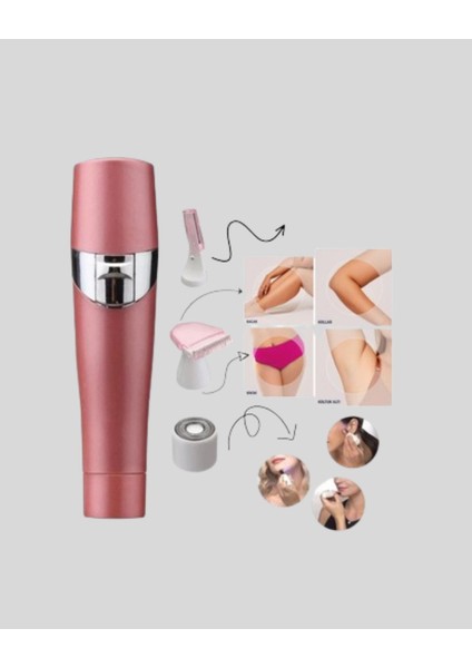 Acısız ve Hassas Tüy Temizleme Cihazı – 3 Başlıklı fiyatları