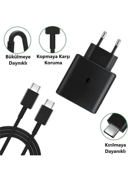 65W Hızlı Şarj Edebilen Type C Uçlu Şarj Aleti indirimleri