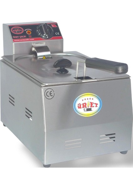 Renkli 5 Lt Elektrikli Fritöz, Sağlıklı ve Pratik Kullanım Için Ideal