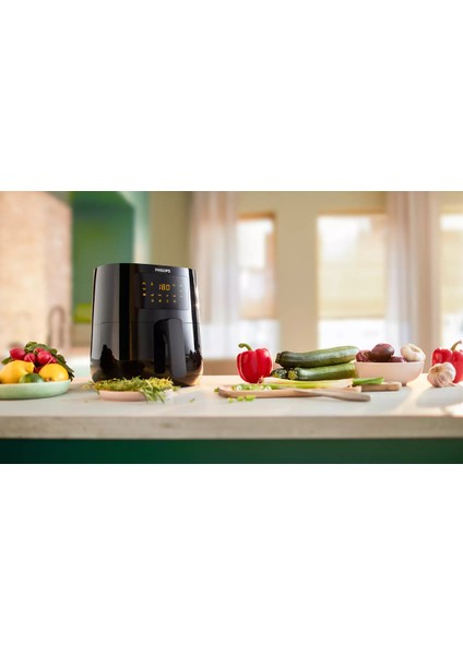 3000 Serisi L Yağsız Fritöz, Şık Siyah ve Beyaz Renk Seçenekleri modelleri