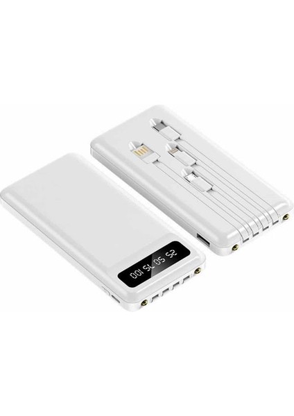Sepetim 4 Çıkışlı 20.000 Mah Powerbank Uzun Pil Ömürlü Taşınabilir