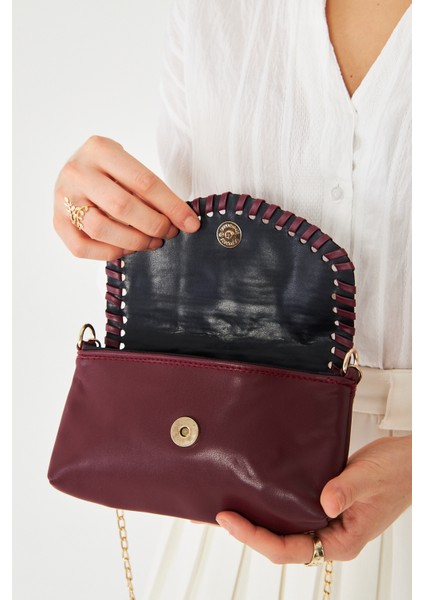Allegra Bordo Zincirli Günlük Mini Kadın Omuz, Kol ve El Çantası fiyatları