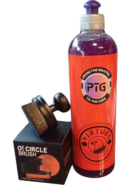 Jel Lastik Parlatıcı ve Circle Dairesel Fırça Seti