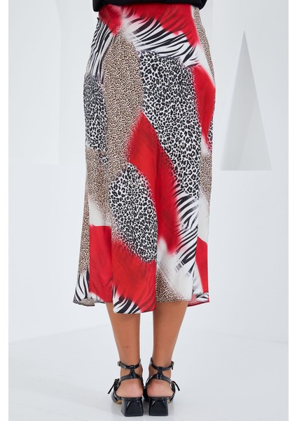 Kadın BDART Elastik A-Form Kesim Midi Etek Red fırsatları