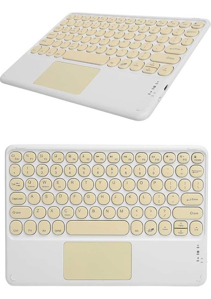 Sepetim Bluetooth Touchpad Klavye Ultra Ince Taşınabilir Q Klavye indirimleri