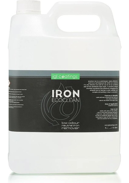 Igl Ecoclean Iron Demir Tozu Temizleyici 5lt