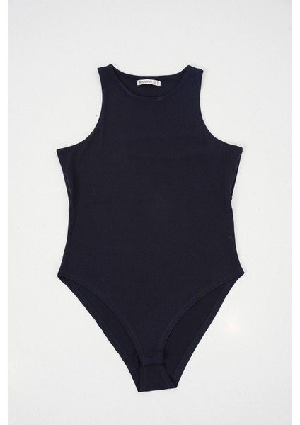 Kadın BDART, Çıtçıtlı, Kolsuz, Yuvarlak Yakalı Bodysuit Blue fırsatları