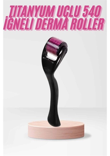 Sepetim 540 Iğneli Derma Roller 1mm Titanyum Uçlu Saç Kaş Serum Kullanımına Uygun fiyatları