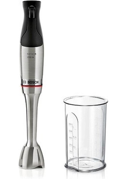1200 W El Blenderi, Paslanmaz Çelik, Siyah, Güçlü ve Dayanıklı