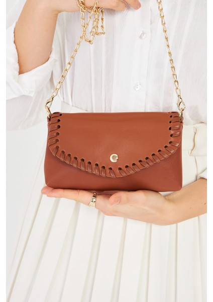 Allegra Taba Zincirli Günlük Mini Kadın Omuz, Kol ve El Çantası