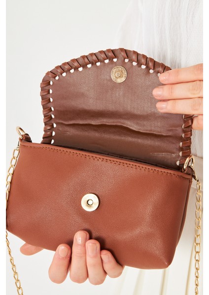 Allegra Taba Zincirli Günlük Mini Kadın Omuz, Kol ve El Çantası modelleri