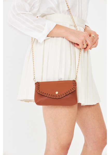 Allegra Taba Zincirli Günlük Mini Kadın Omuz, Kol ve El Çantası