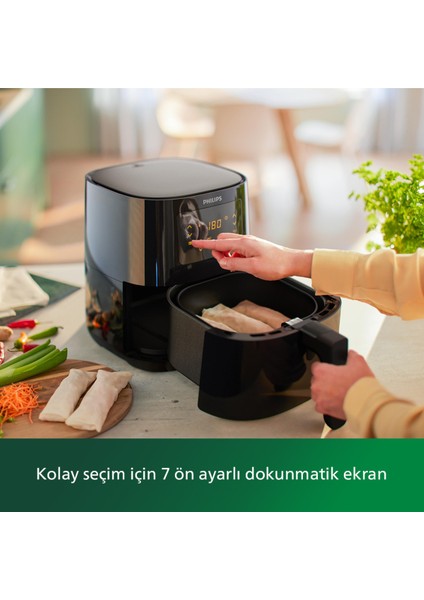 Siyah Essential HD9252/90 Airfryer Fritöz, Sağlıklı ve Pratik Pişirme Keyfi fırsatları