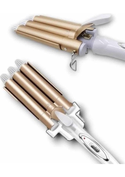 Sepetim Saç Şekillendirici Wag Maşa Üçlü Yüksek Isı Ayarlı Seramik Kaplama indirimleri