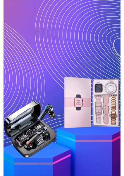 Dijital Göstergeli Powerbank Bluetooth Kulaklık ve Yeni Nesil Amoled Ekran Akıllı Saat indirimleri