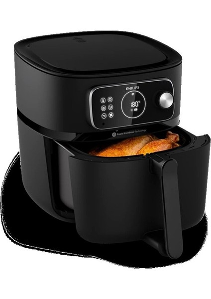 Büyük Kapasiteli ve Akıllı Bağlantılı Hava Fritözü, Sağlıklı ve Pratik Pişirme Sağlar. modelleri