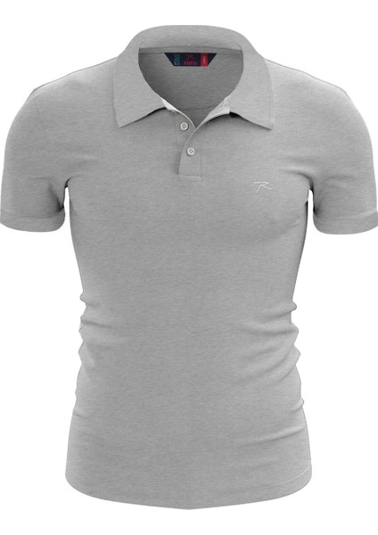 Polo T-Shirt Astrum Gri Melanj