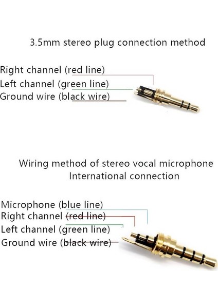 3.5mm Stereo Jack Metal 3 Pin 4 Boğumlu Erkek Konnektör - Trrs Lehim Tipi Jak - Gri modelleri