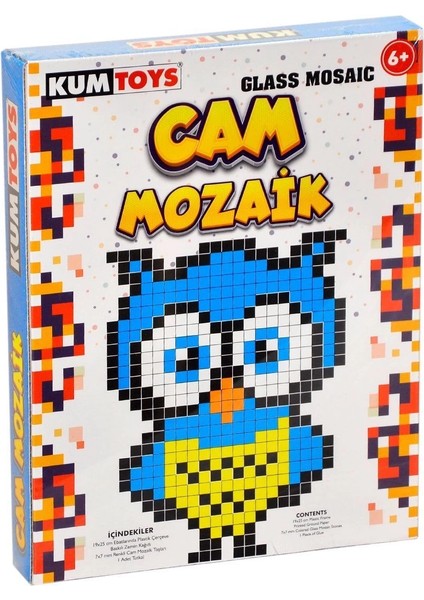 KM2515 Kumtoys Cam Mozaik