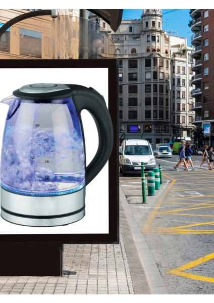 Cam Kettle 1.8l, LED Işıklı, 1500W, Otomatik Kapanma, Elektrikli Su Isıtıcı modelleri