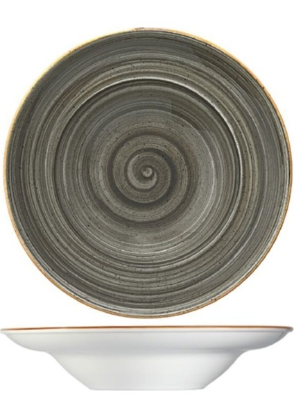 Yeşil Space Gourmet Çukur Tabak 27 cm 400 cc