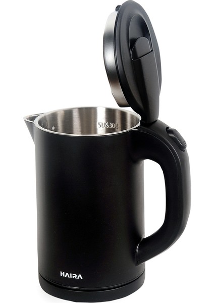 0,8 Lt Siyah Kettle, Pratik ve Şık Su Isıtıcı