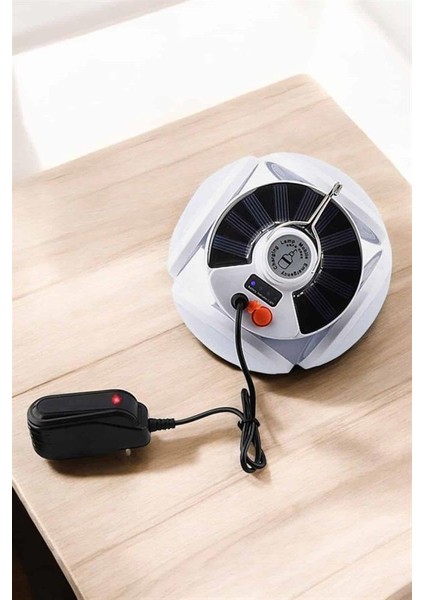 Msa-Shop Katlanabilir Taşınabilir Kamp Lambası Işıldak Beyaz Işık Güneş Enerjili Solar Aydınlatma