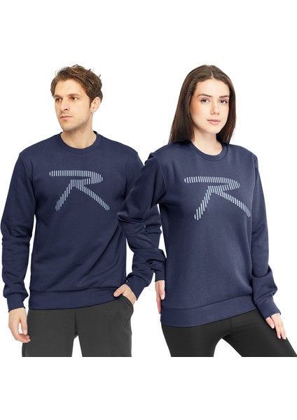 Unisex Sweatshirt Saturo Lacivert