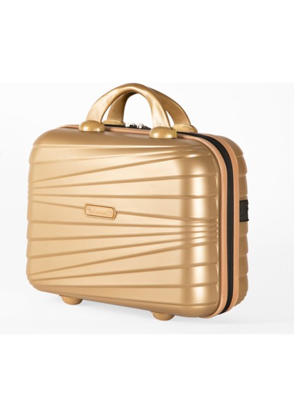 Mini Metalik Makyaj Çantası, Seyahat ve Günlük Kullanım Için Ideal, Kompakt ve Şık Tasarım fiyatları