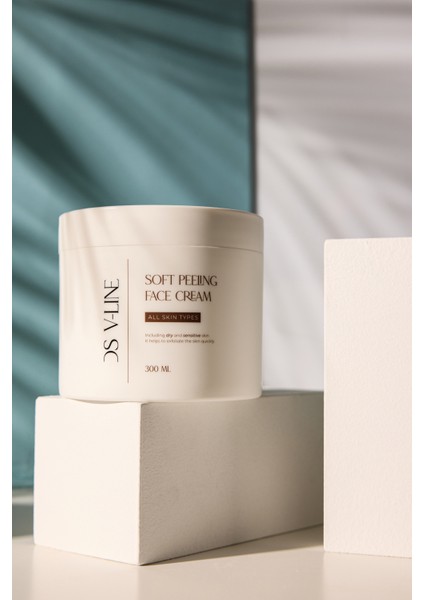 Soft Peeling E Vitamini ve Aydınlatıcı Özellikli Anti Alerjik Yüz Kremi 300ML