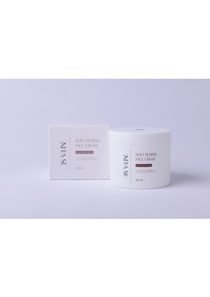 Soft Peeling E Vitamini ve Aydınlatıcı Özellikli Anti Alerjik Yüz Kremi 300ML modelleri