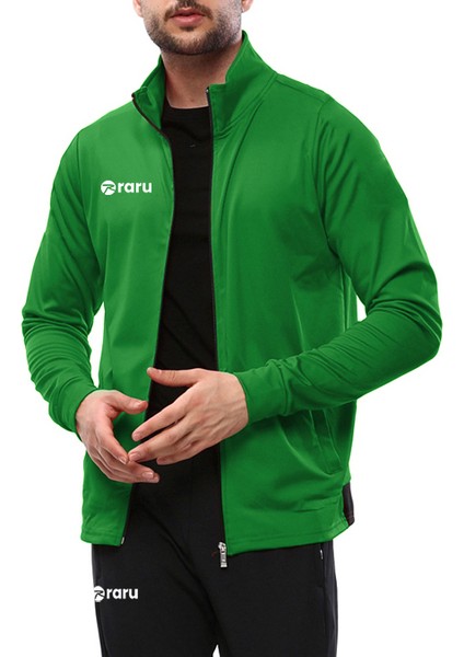 Tam Fermuarlı Eşofman Takımı Impello Yeşil