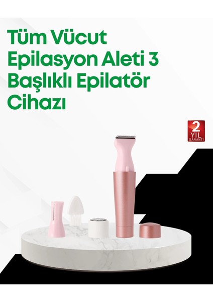 Yüz ve Beden Için Portatif Tüy Alma Cihazı