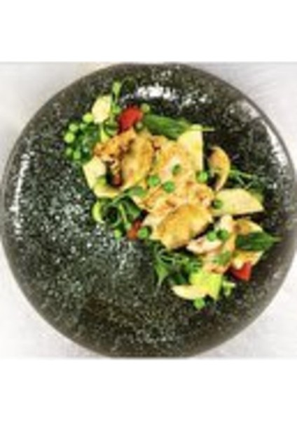 Cosmos Black Gourmet Düz Tabak 30 cm fiyatları