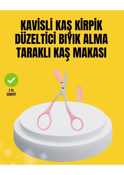 Kaş, Kirpik ve Tırnak Çevresi Temizliği Için Çok Fonksiyonlu Makas