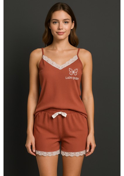 Bürümcük Şortlu Pijama Takımı