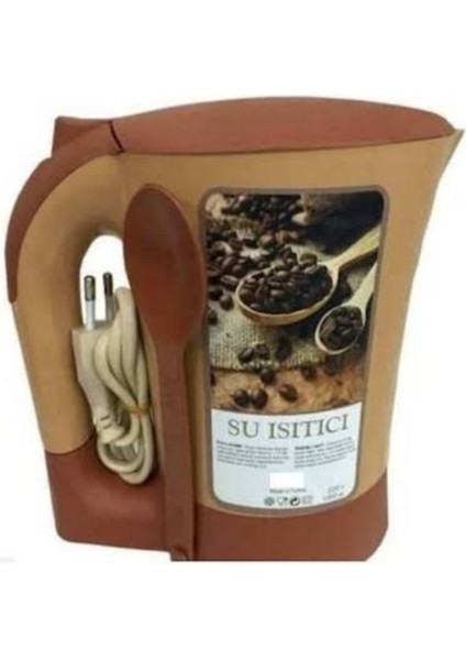 Büyük Boy Pratik Kahve ve Su Isıtıcı Kettle, Kahverengi modelleri